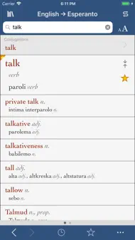 Ultralingua Esperanto-English iphone bilder 0
