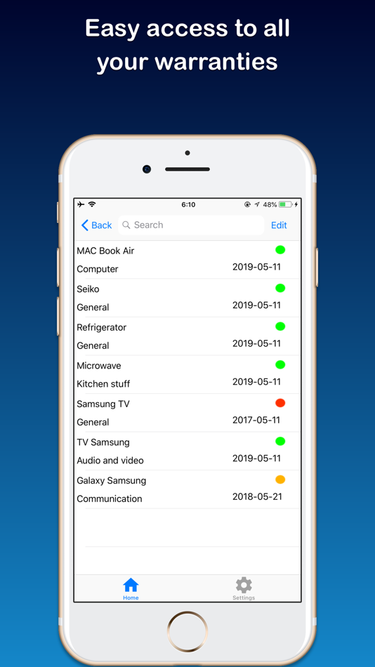 #2. Any.Warranty (iOS) 由: Netanel Vision