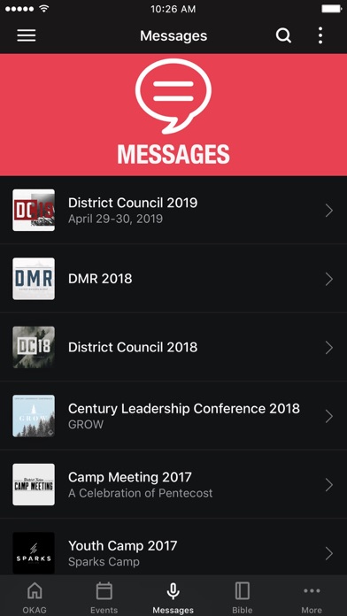 OKAG Mobile Screenshot