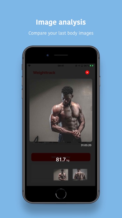 Weighttrack - Body Tracker screenshot 3