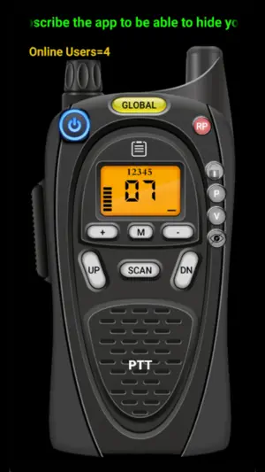 Online Walkie Talkie Pro screenshot 1
