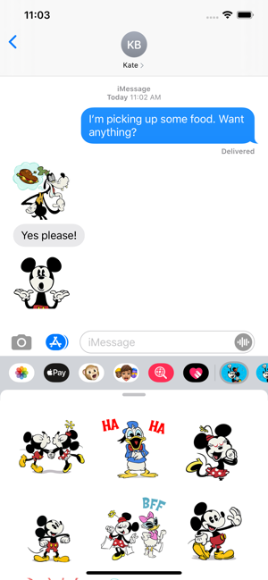 ‎Disney Stickers: Mickey Screenshot