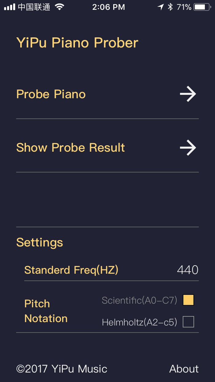 Piano Prober