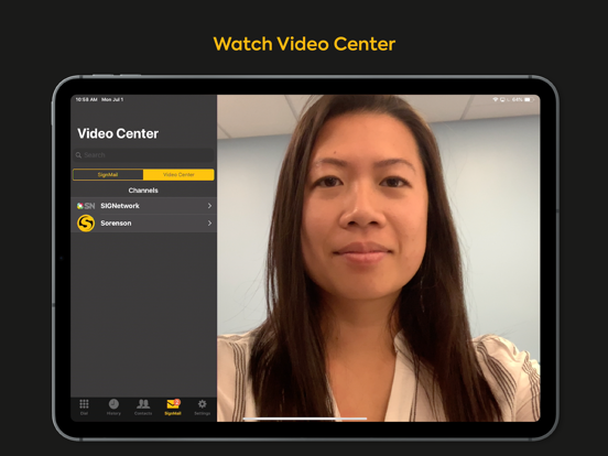 ntouch® iPad screenshot 8 - Social Networking app