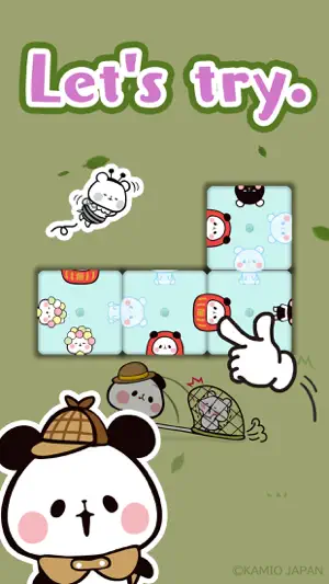 Turn-piece Puzzle: Mochi Panda screenshot 1