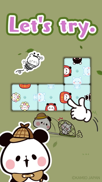 Turn-piece Puzzle: Mochi Panda screenshot-0