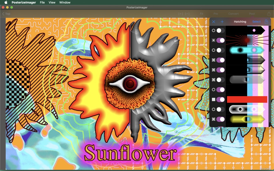 #5. PosterizeImager (macOS) 由: NOBORU IMAI