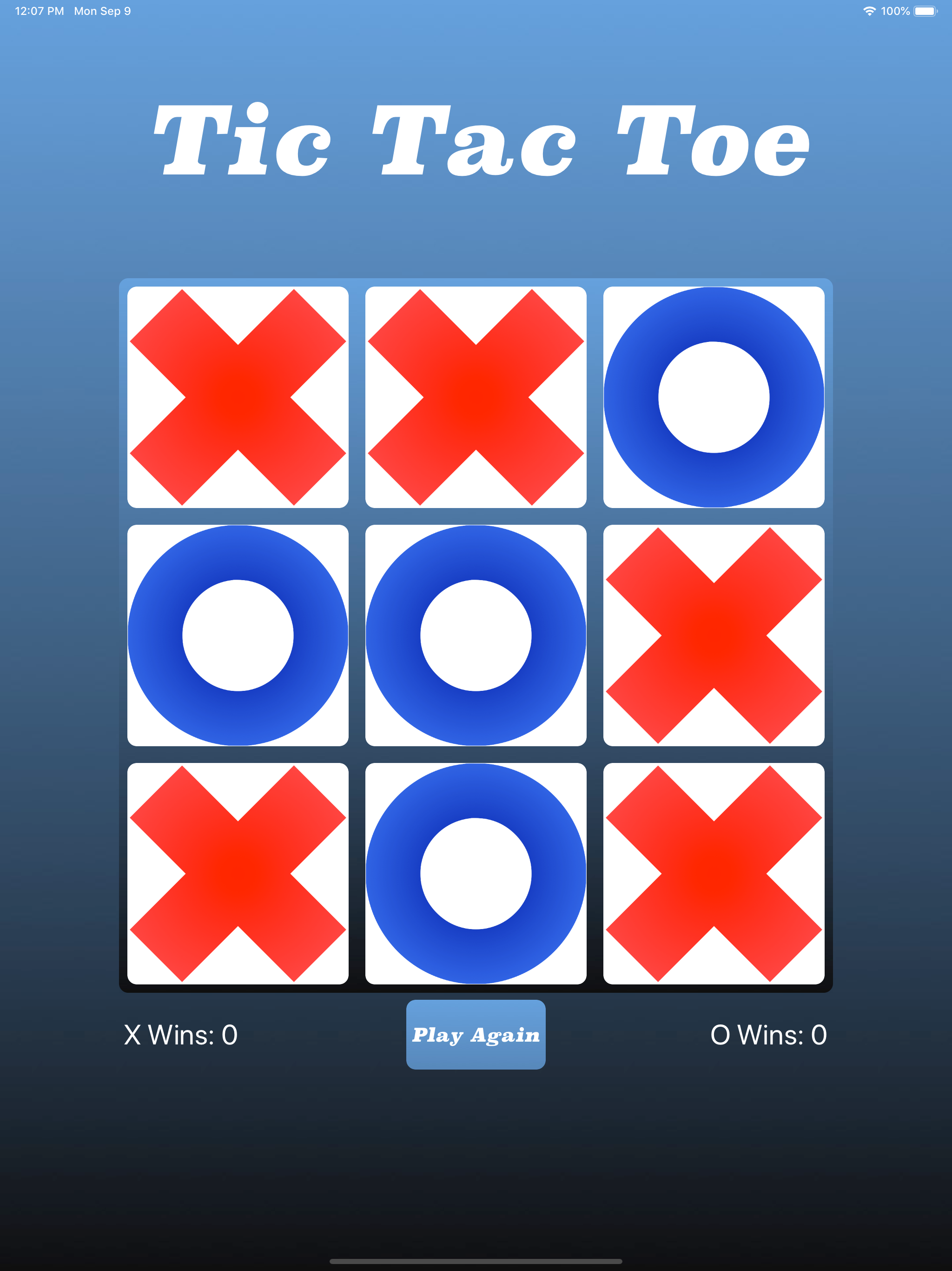 -Tic Tac Toe-