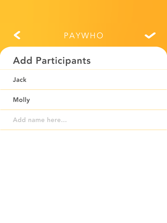 Screenshot #6 pour PayWho: Quick Split Bill