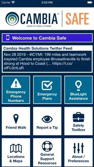 Cambia Safe screenshot 1