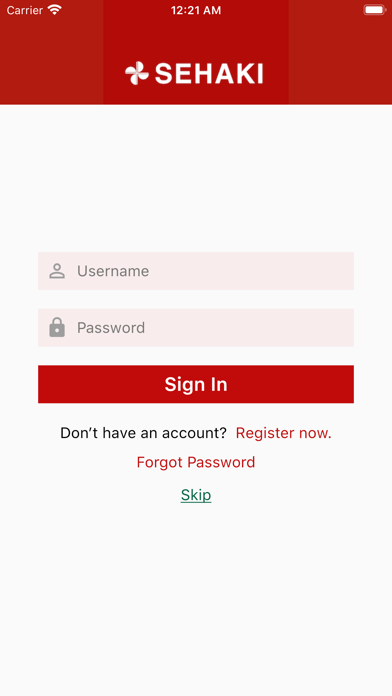 Screenshot #1 pour SEHAKI Patient