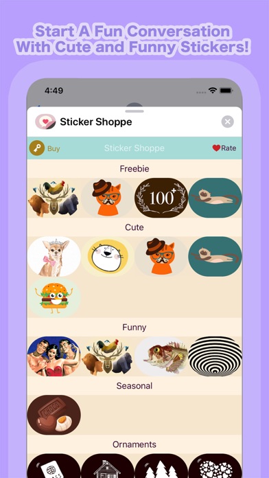 Sticker Shoppe Screenshot