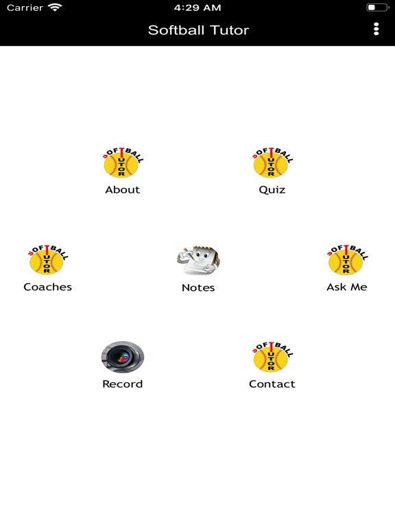 Screenshot #4 pour Softball Tutor