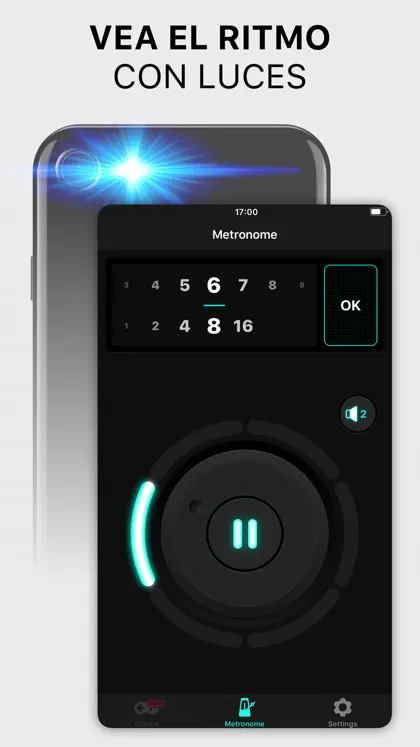 Captura de tela 4 de 5 de Metronome Pro - Beat & Tempo
