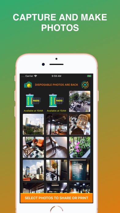Disposable camera filter app screenshot 2