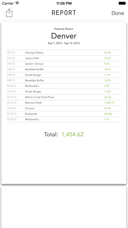 Trip Receipts screenshot-4