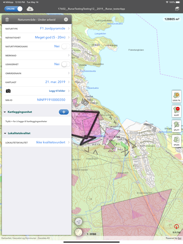 #6. NiN Kurs (iOS) Podle: Miljodirektoratet Org