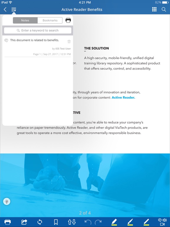 Screenshot #6 pour Active Reader - ViaOne
