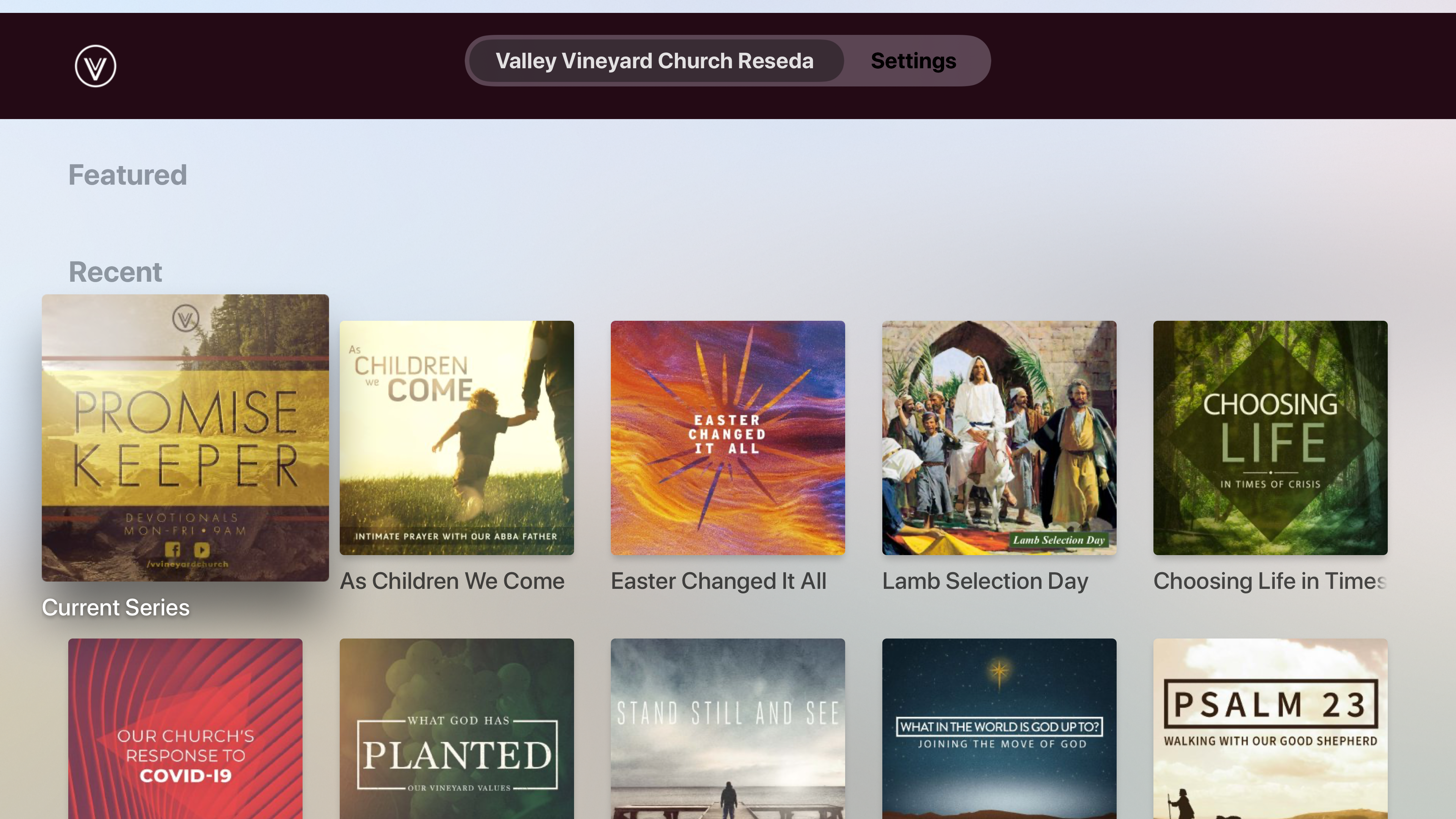Valley Vineyard Church Reseda screenshot 7
