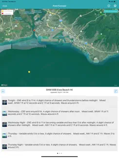 NOAA Marine Forecast & Weather iPad image 1