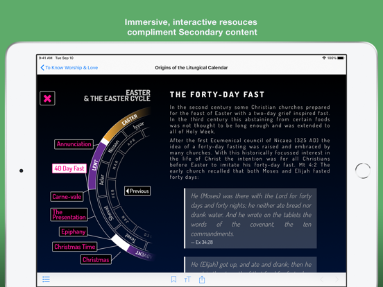 KWL Series iPad screenshot 5 - Book app