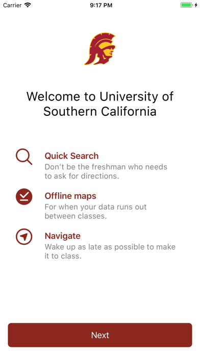 USC Campus Maps screenshot 4