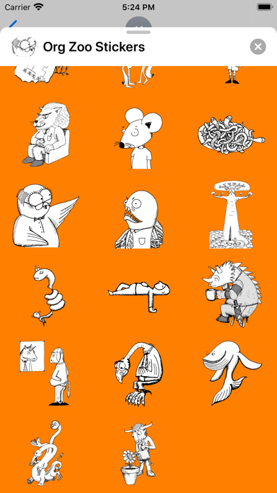Organizational Zoo stickers screenshot 2