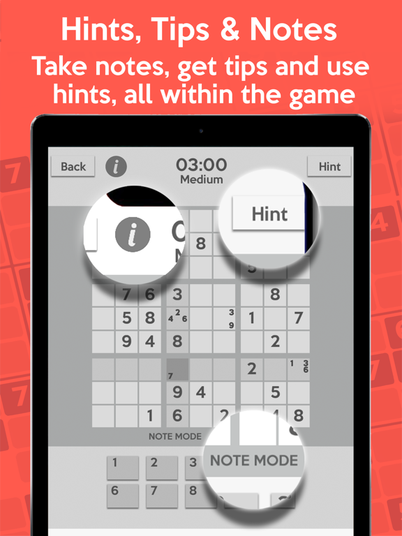 Sudoku ⋆⋆ iPad screenshot 4 - Games app