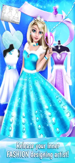 Game screenshot Ice Princess Dress Designer mod apk