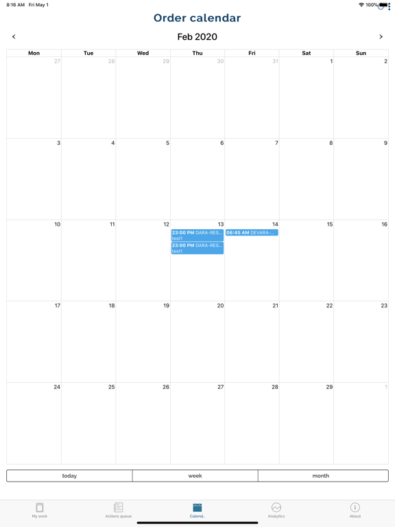 ECOBPM iPad screenshot