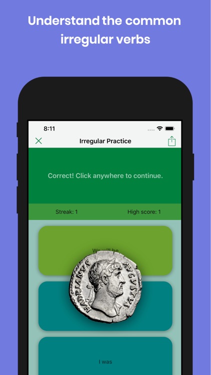 Intellego: Master Latin Verbs screenshot-5