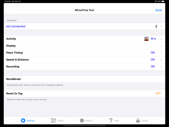 RitmoTime Free Stroke Monitor iPad app afbeelding 8