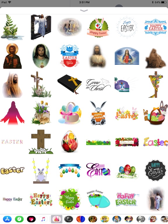 Screenshot #5 pour Easter Bunny - Cute Stickers