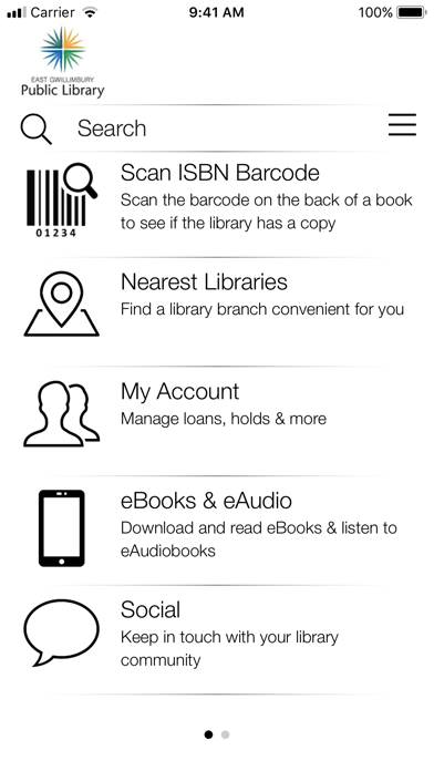 Screenshot #1 pour East Gwillimbury Library