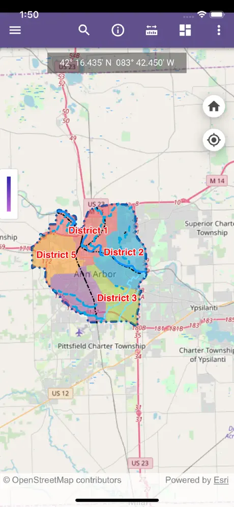 City Map - Ann Arbor