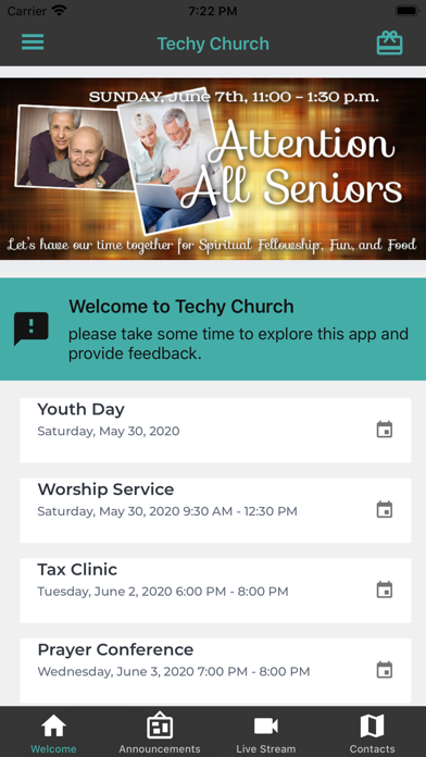 Screenshot #1 pour Techy Church
