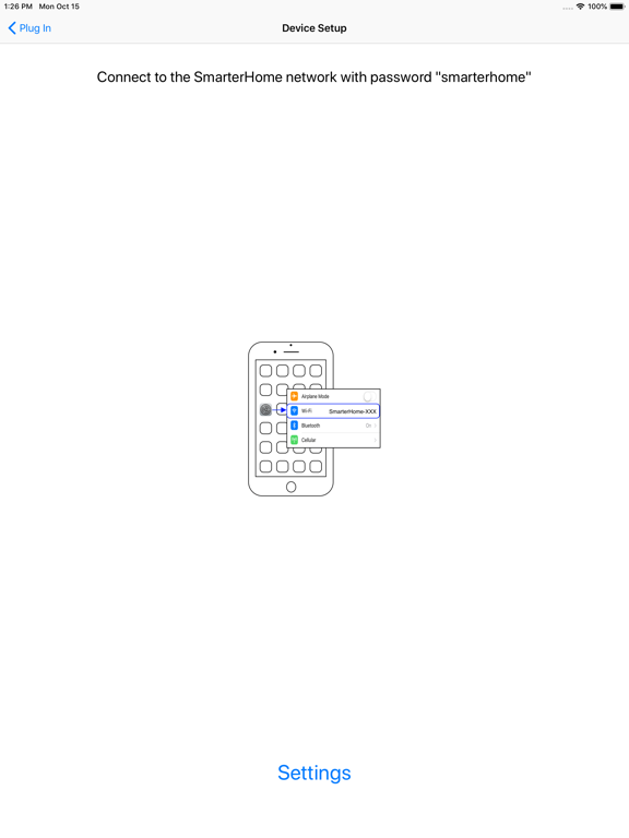 Smarter Home App iPad screenshot 3 - Utilities app