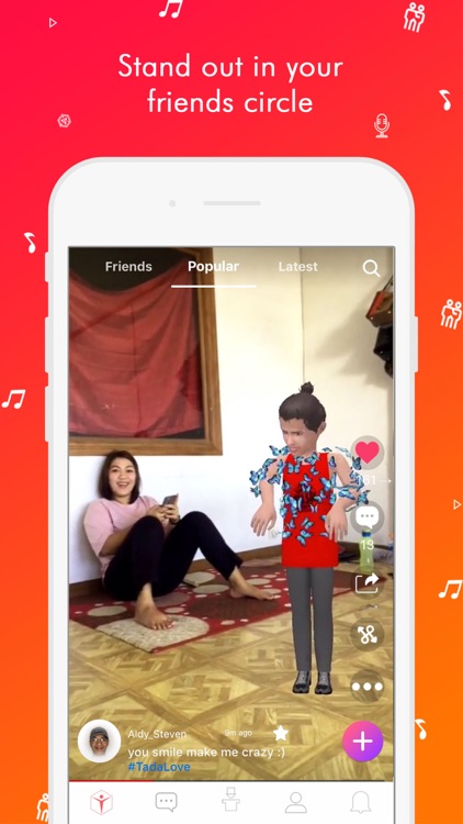 TaDa Time - 3D AR Messenger