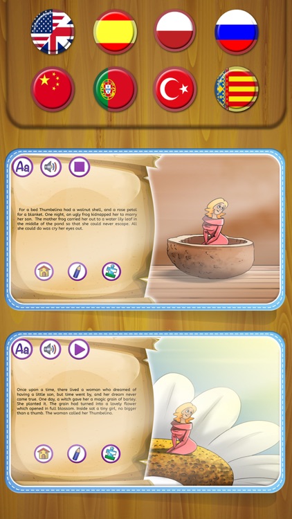 The Story of Thumbelina