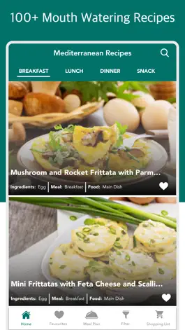 Game screenshot Mediterranean Diet & Recipes mod apk