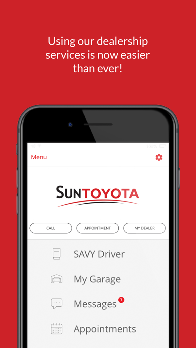 Screenshot #1 pour Sun Toyota App