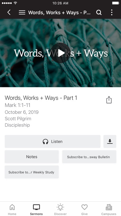 Crossway Baptist Church Screenshot