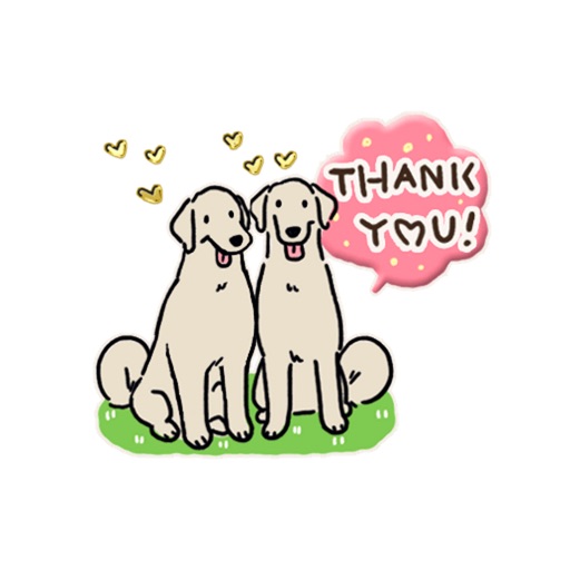 Golden Retriever Dog Friends