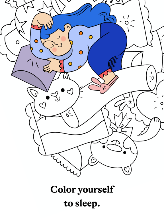 iPad Image of Lake: Coloring Books