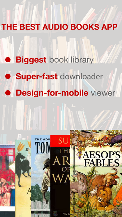 Audiobooks - Librivox library Screenshot