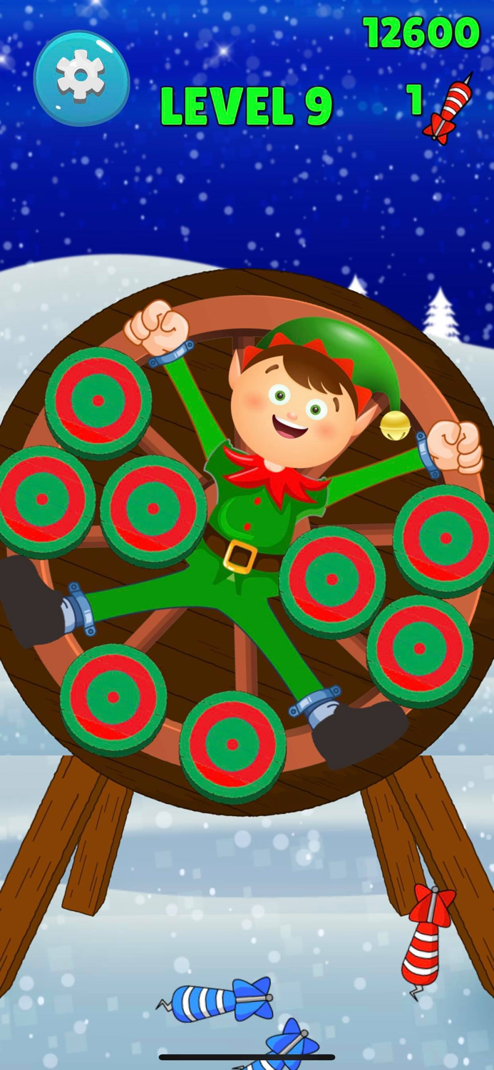 Christmas Elf Darts Challenge