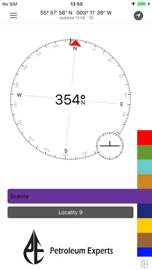 FieldMove Clino screenshot 1