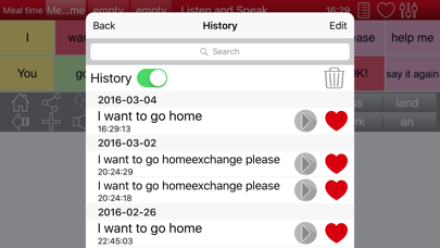 Listen and Speak Screenshot