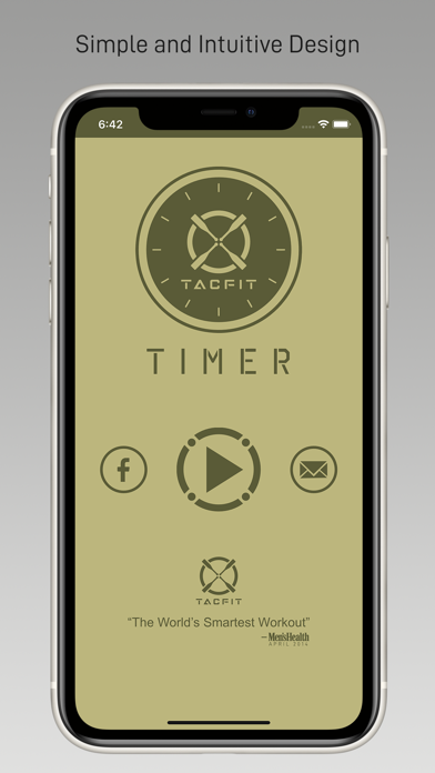 Tacfit Timer Screenshot