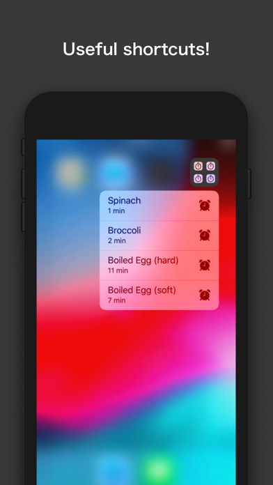 Savable Kitchen Timer screenshot